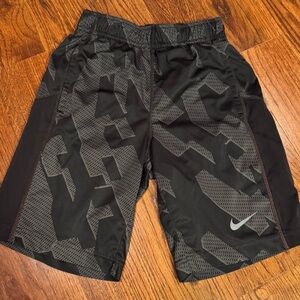Nike Dri-Fit Boy’s Black and Gray Shorts